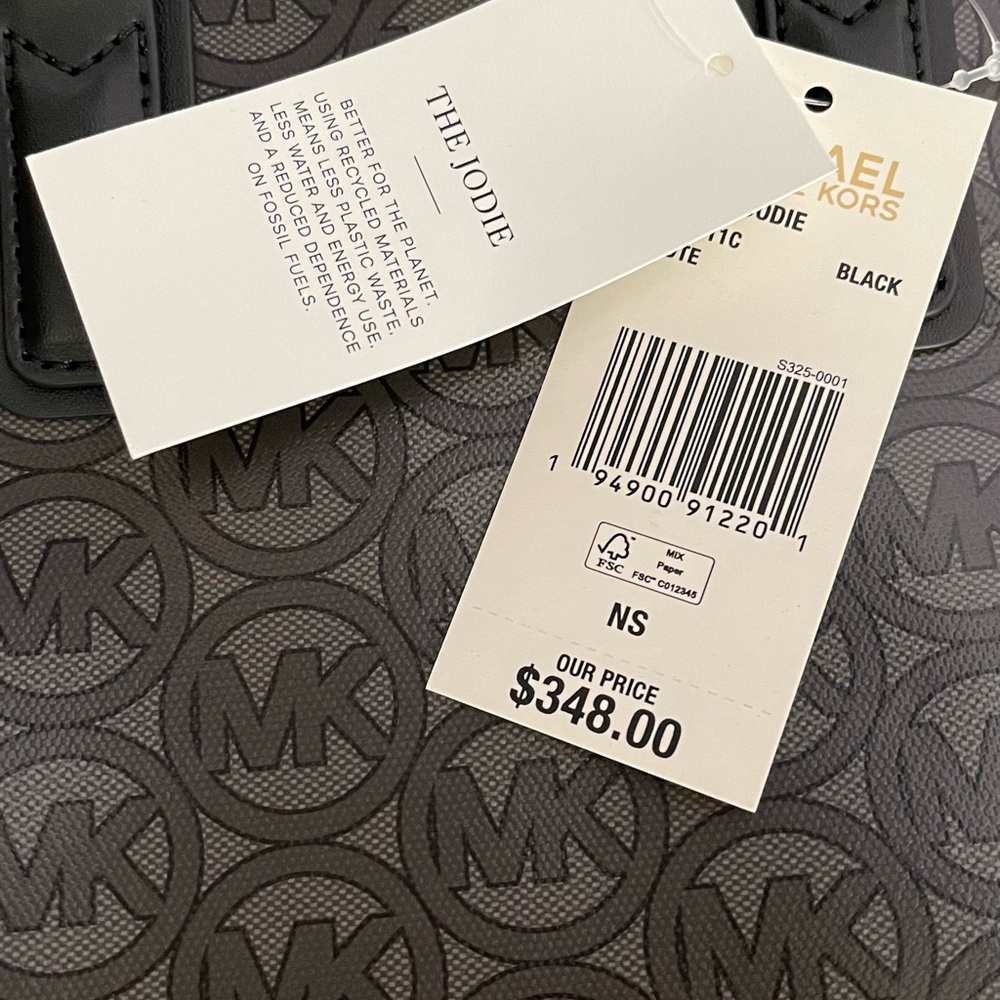 Michael Michael Kors Jodie Small Jacquard Tote bag NWT - Picture 6 of 8